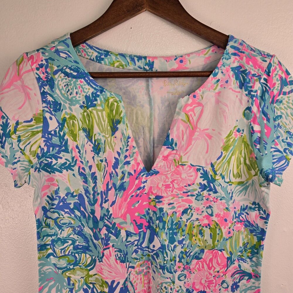 Lilly Pulitzer Women's Sophiletta Dress Size Small UPF 50+ Resort Coastal - Picture 2 of 9